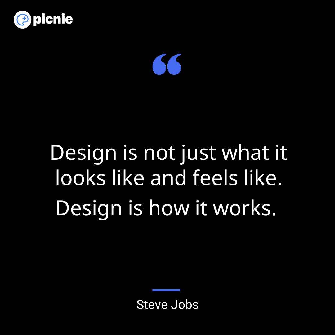 Steve Jobs Quote for Design Instagram