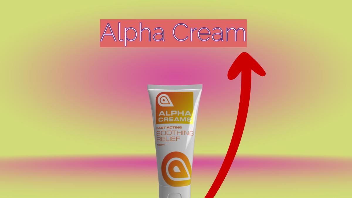 Alpha Cream - gel for joints.