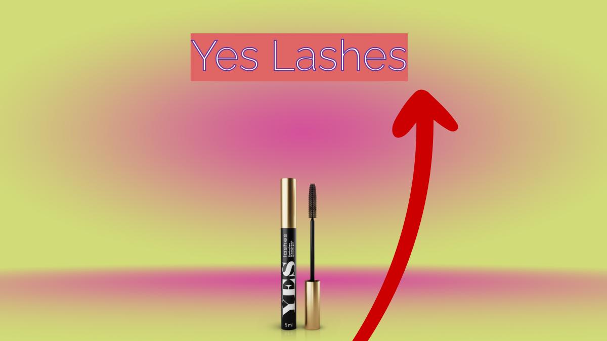 YES lashes - eyelash conditioner.