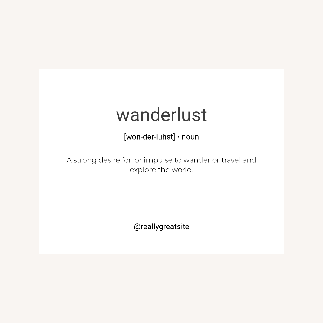 wanderlust dictionary template-2135