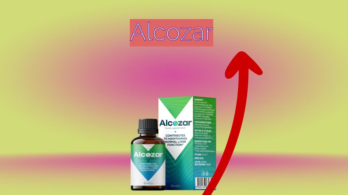 Alcozar - drops to fight alcoholism.