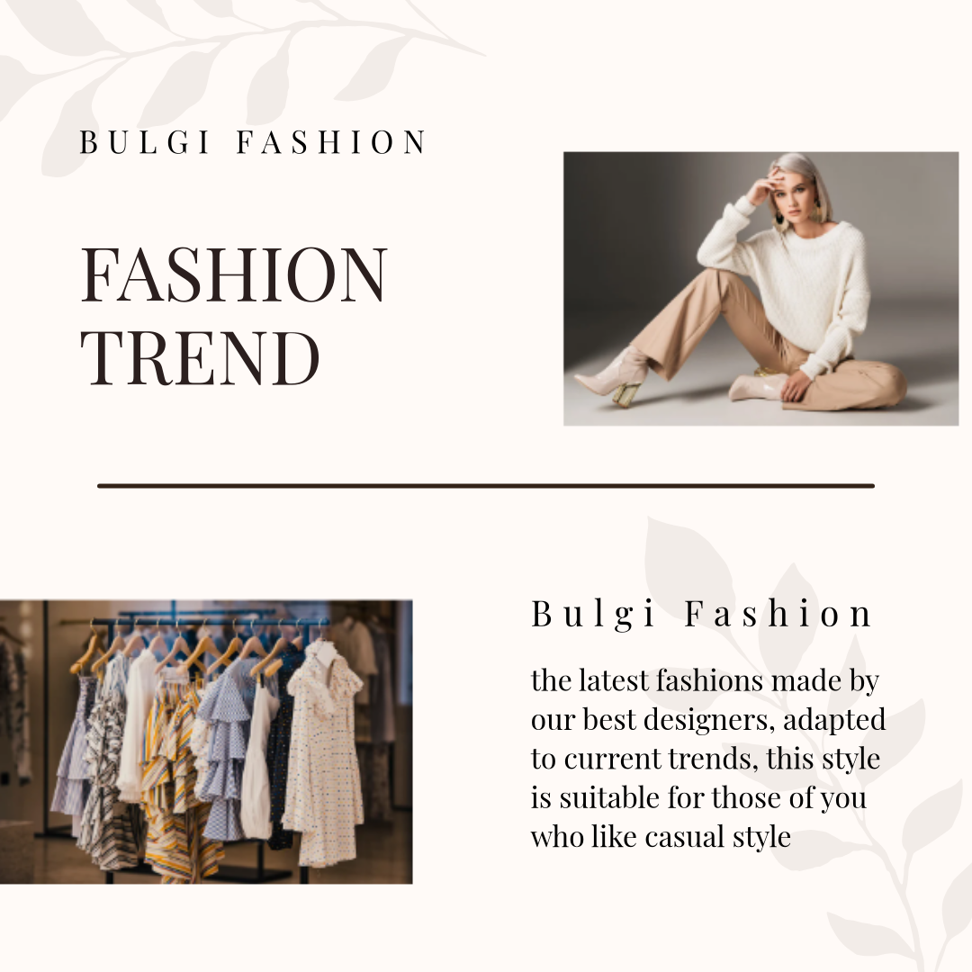 Brown And Beige Modern Fashion Trend-2091
